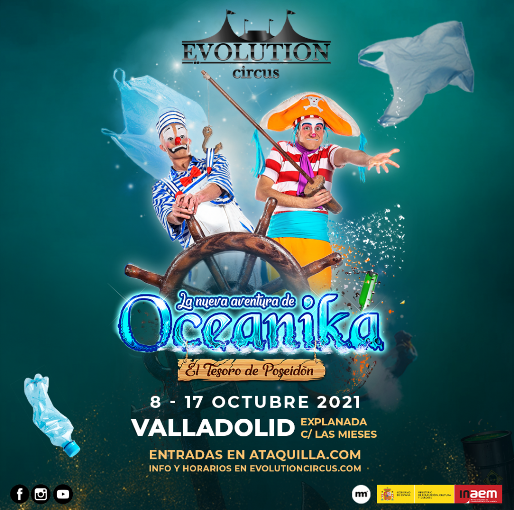 Evolution circus la nueva aventura de oceanika en Valladolid