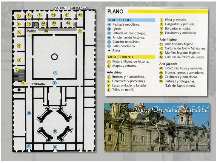 plano museo oriental de valladolid