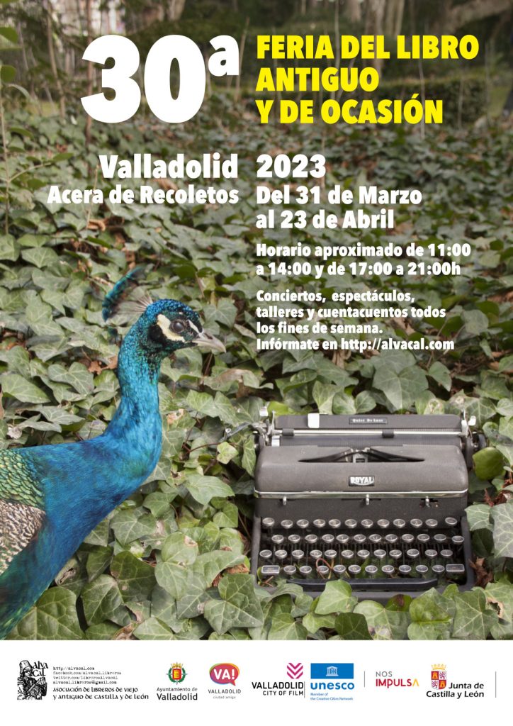 Feria del libro antiguo y de ocasión Valladolid