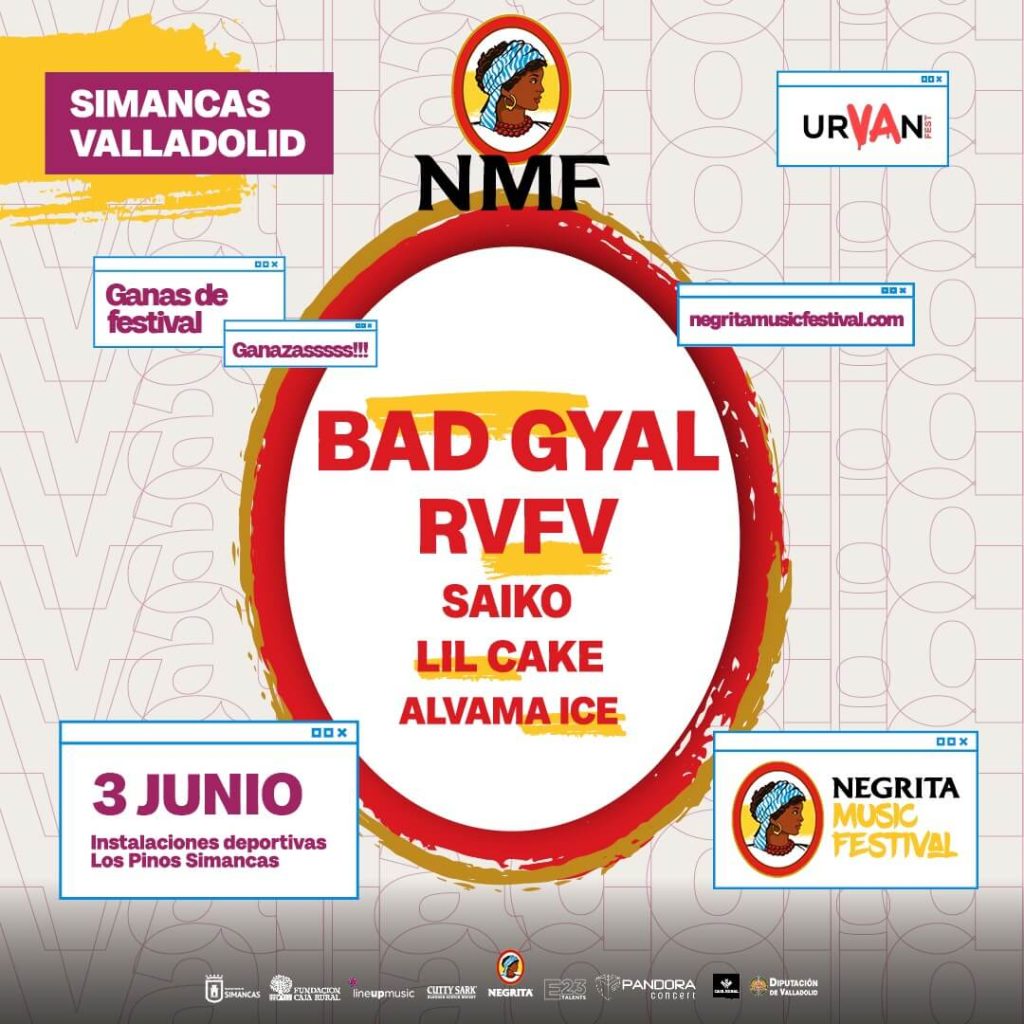 negrita festival simancas valladolid cartel