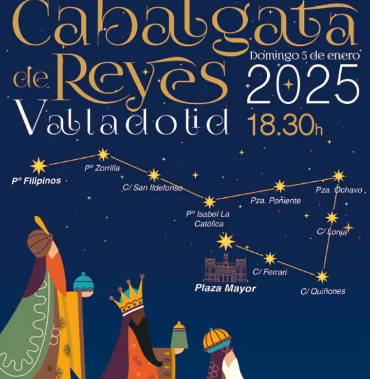 navidad valladolid 2024, cabalgata de reyes