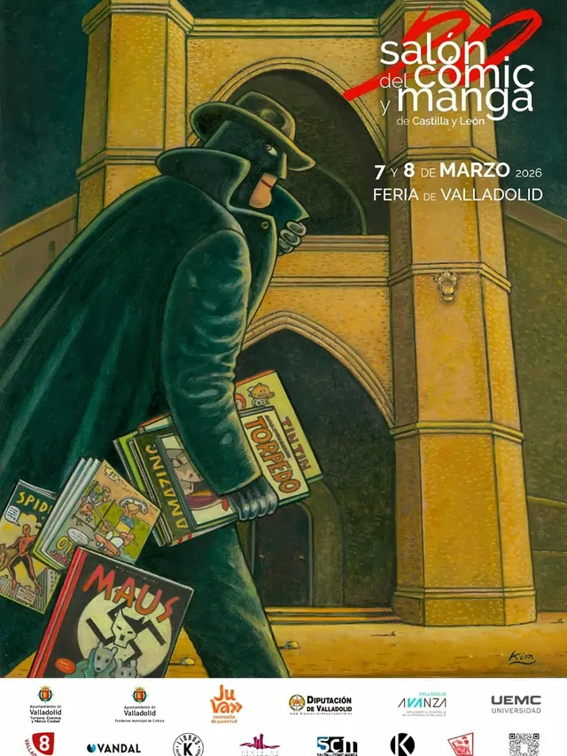 cartel del Salón Cómic y Manga de Valladolid