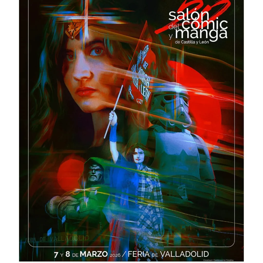 cartel del Salón Cómic y Manga de Castilla y León
