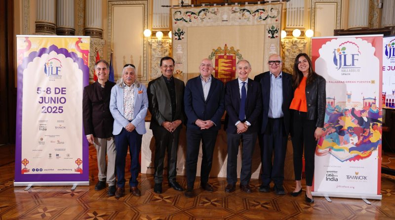 Presentación Festival de Literatura de Jaipur de Valladolid