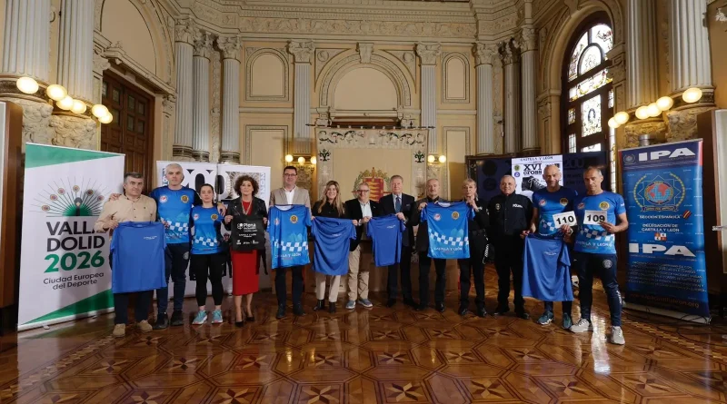 presentación del cross Policía Municipal de Valladolid